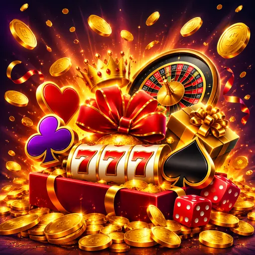 Banner de promoções com valor de bônus e prazo de rollover